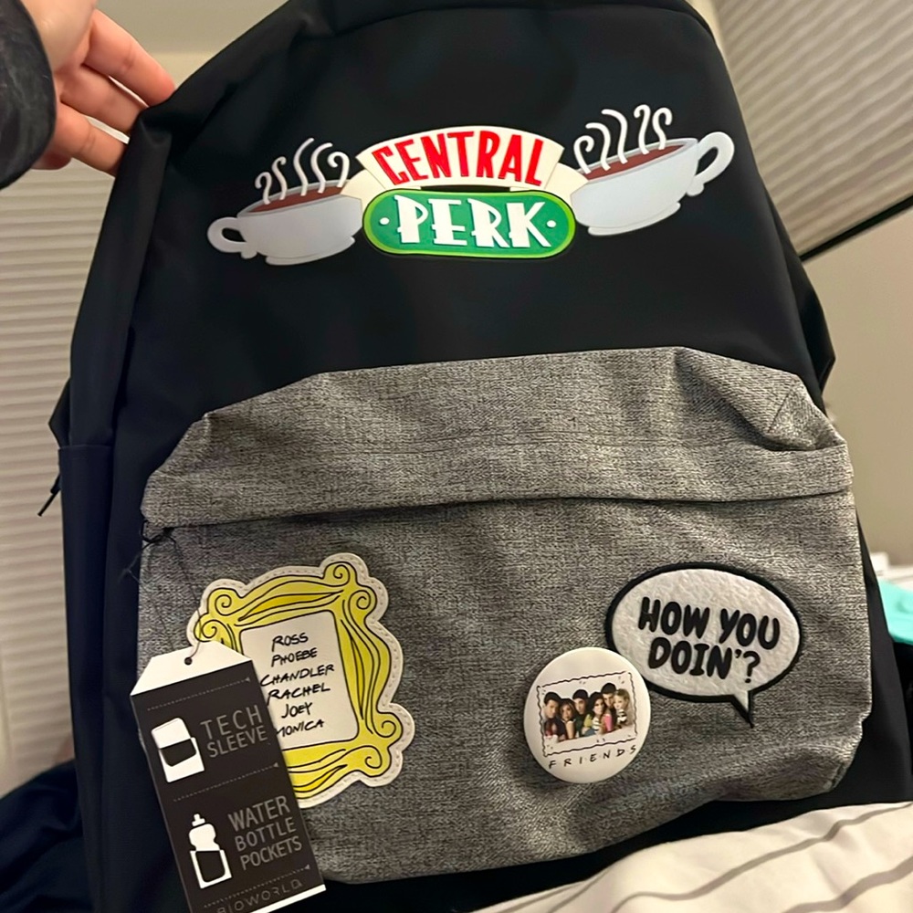 Brand New Tech/Laptop Backpack FRIENDS